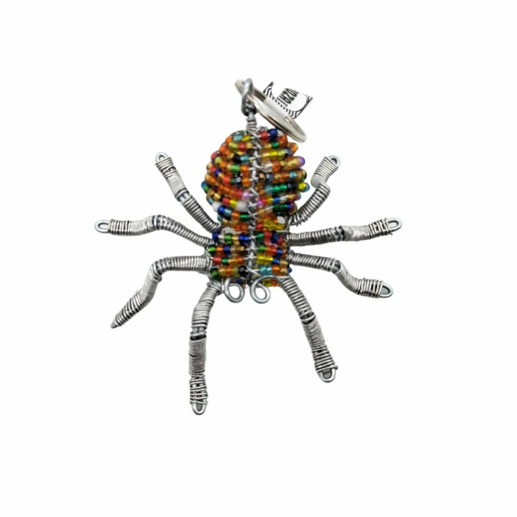 Spider 3D Key Ring - Woza Moya