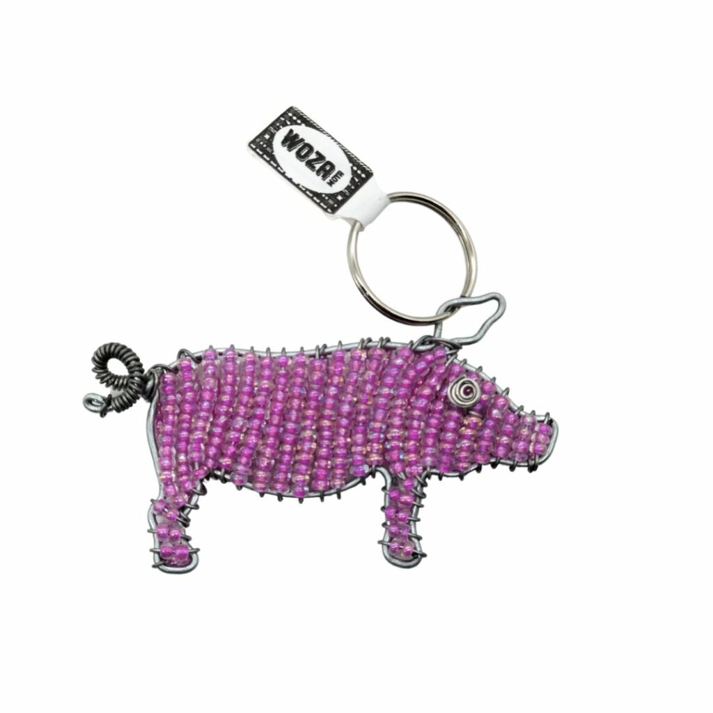 Pig 2D Key Ring - Woza Moya